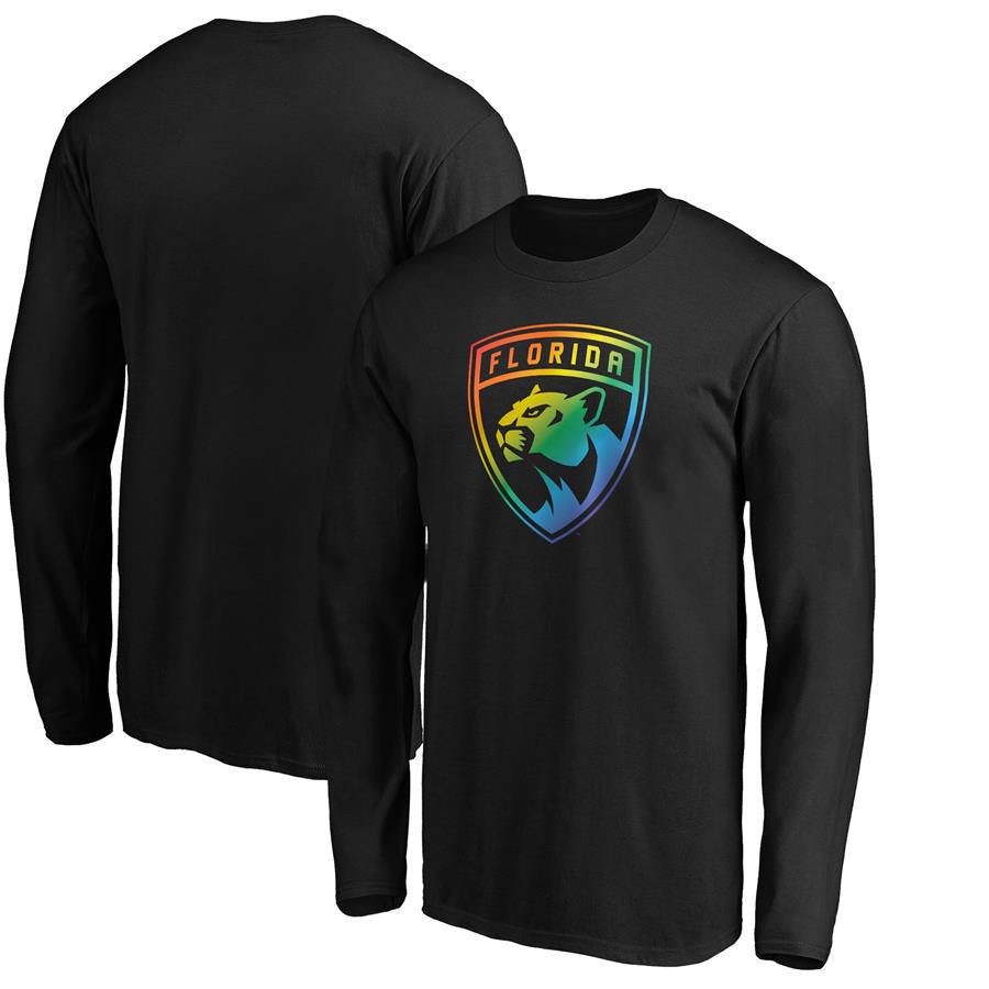 Лонгслив Florida Panthers Fanatics Branded Team Pride Logo (чёрный)