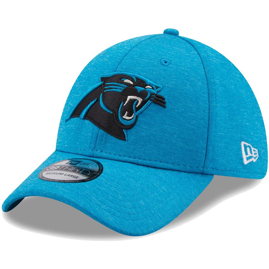 Carolina Panthers New Era Shadow 39THIRTY Flex Hat - Blue