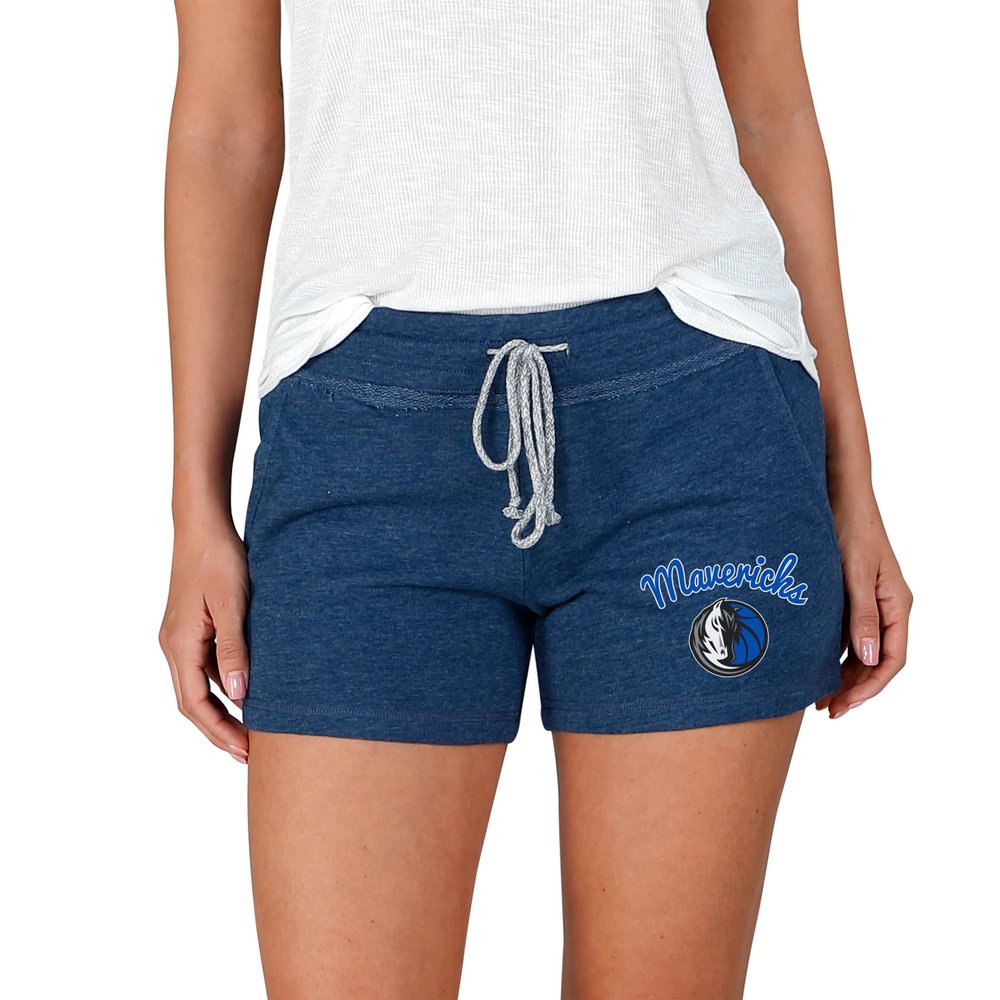 Dallas Mavericks Concepts Sport Women's Mainstream Terry Shorts - Navy