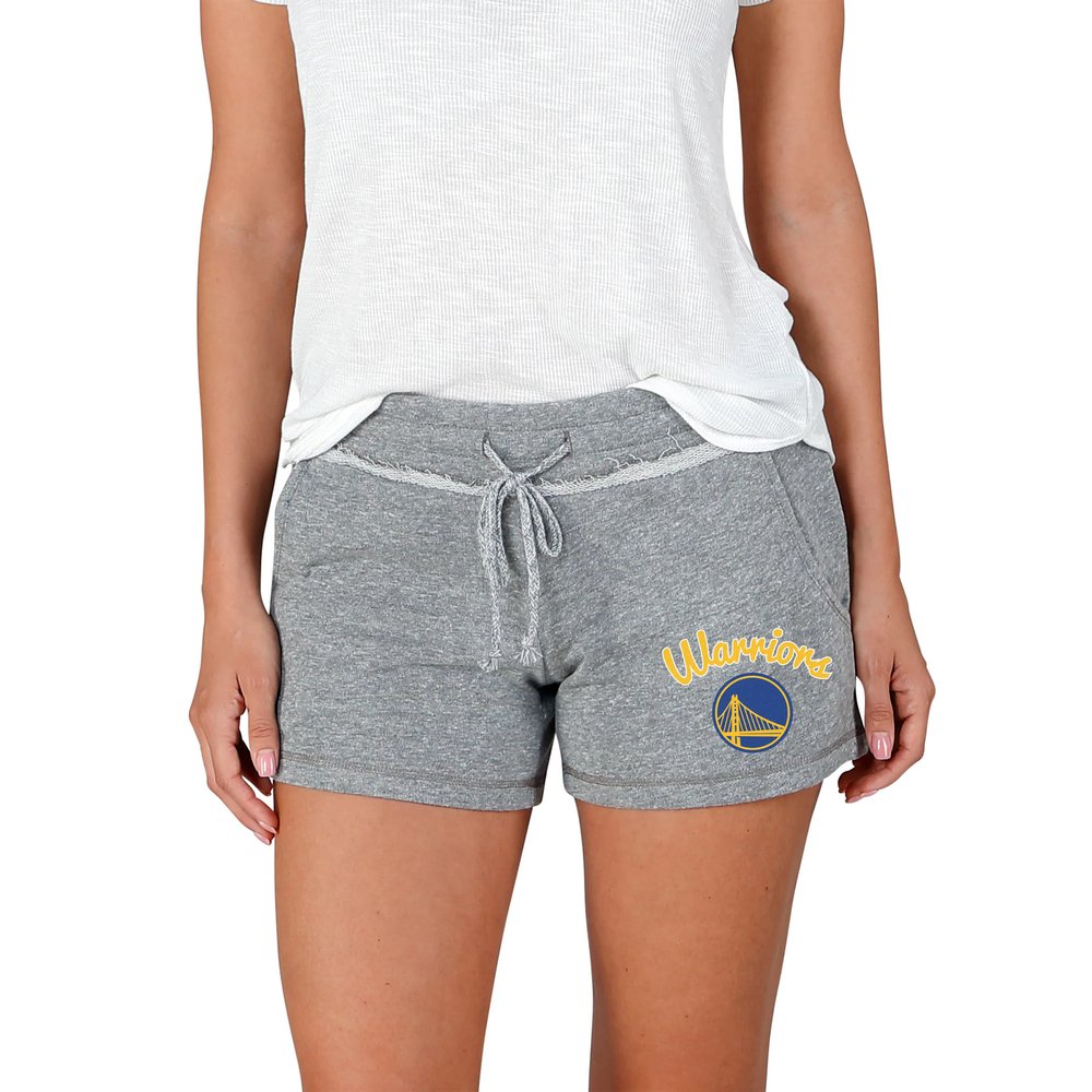 Женские шорты Golden State Warriors Concepts Sport Mainstream Terry (серый)