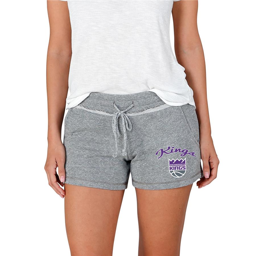 Женские шорты Sacramento Kings Concepts Sport Mainstream Terry (серый)