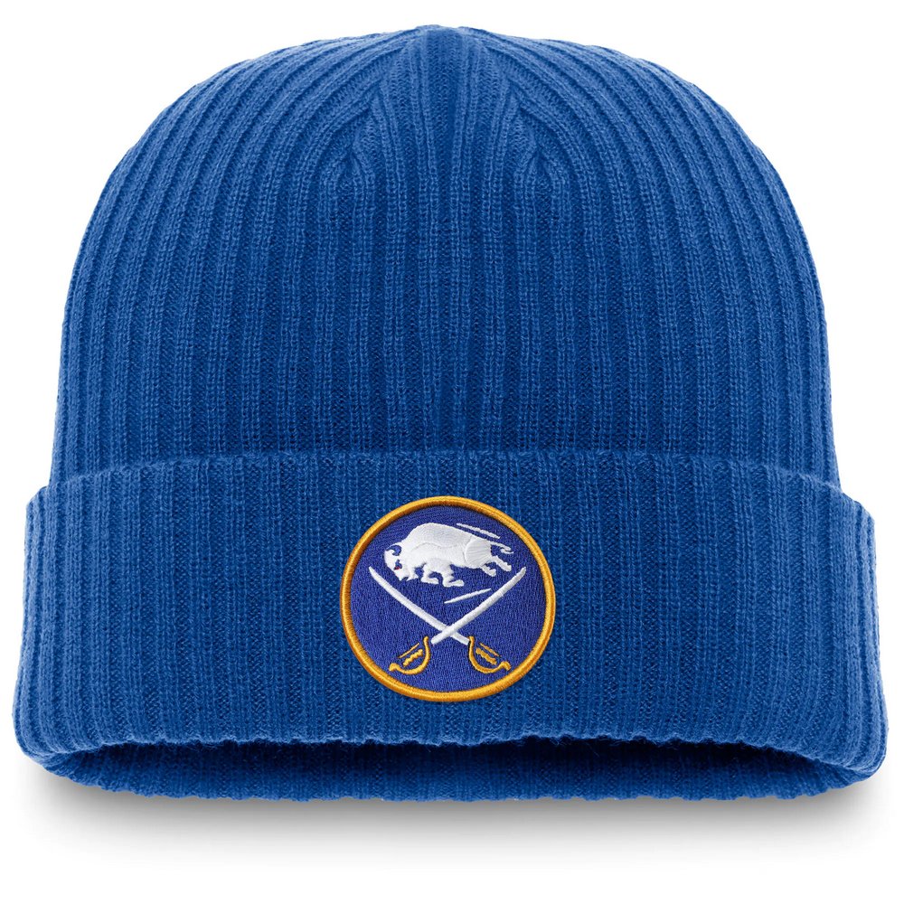 Buffalo Sabres Fanatics Branded Core Primary Logo Cuffed Knit Hat - Royal