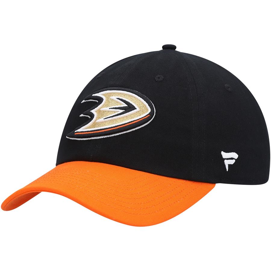 Anaheim Ducks Fanatics Branded Core Primary Logo Adjustable Hat - Black