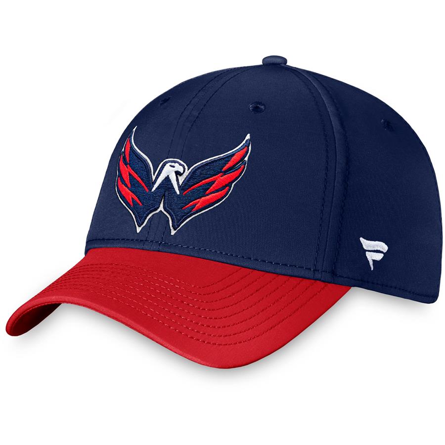 Washington Capitals Fanatics Branded Primary Logo Core Flex Hat - Navy