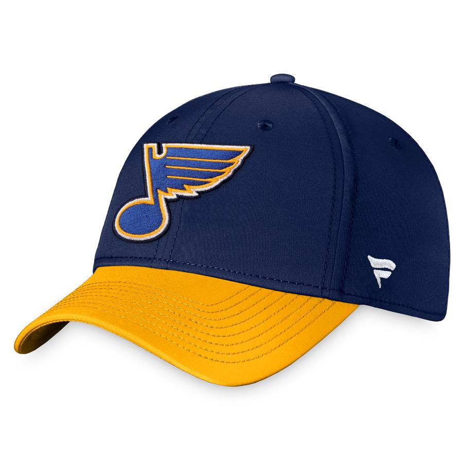 St. Louis Blues Fanatics Branded Primary Logo Core Flex Hat - Navy