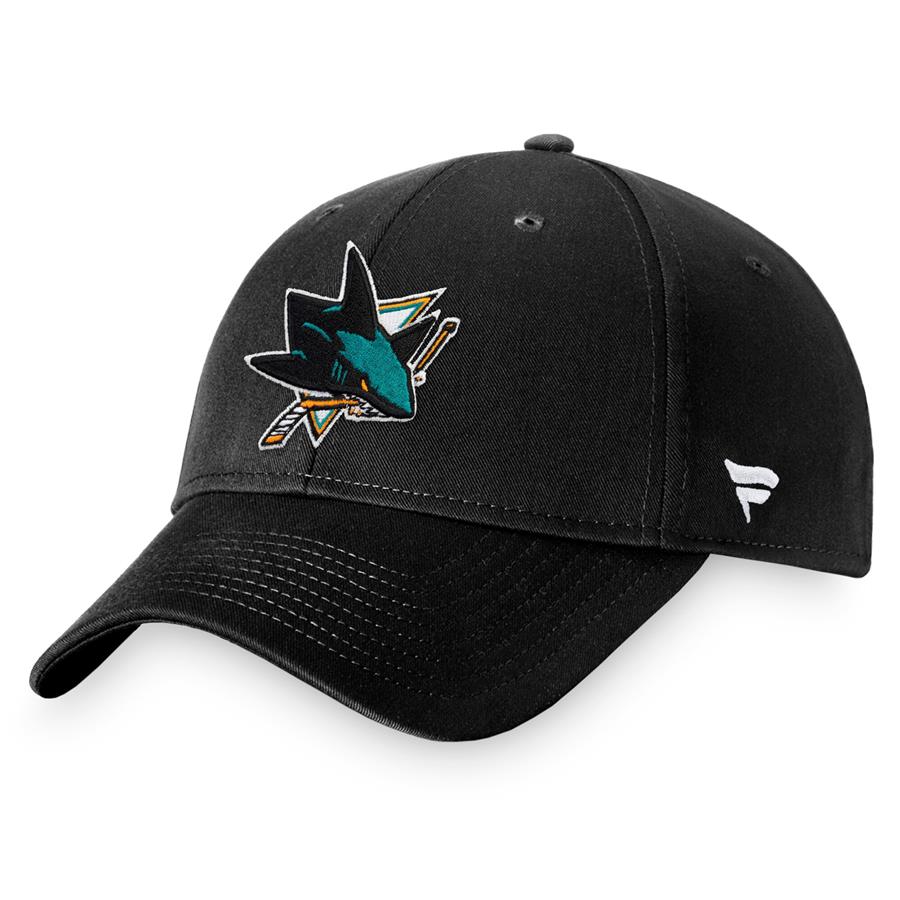 Кепка San Jose Sharks Fanatics Branded Core Adjustable (чёрный)