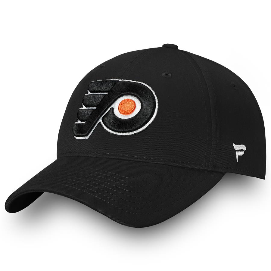 Philadelphia Flyers Fanatics Branded Core Adjustable Hat - Black