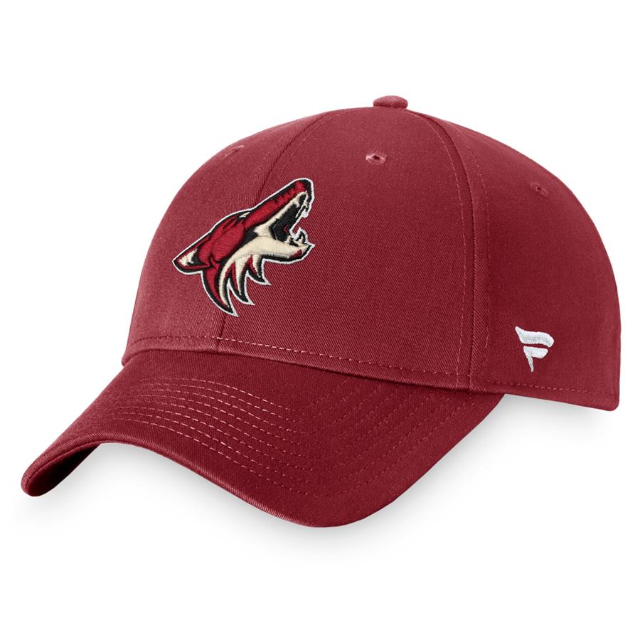 Arizona Coyotes Fanatics Branded Core Adjustable Hat - Garnet