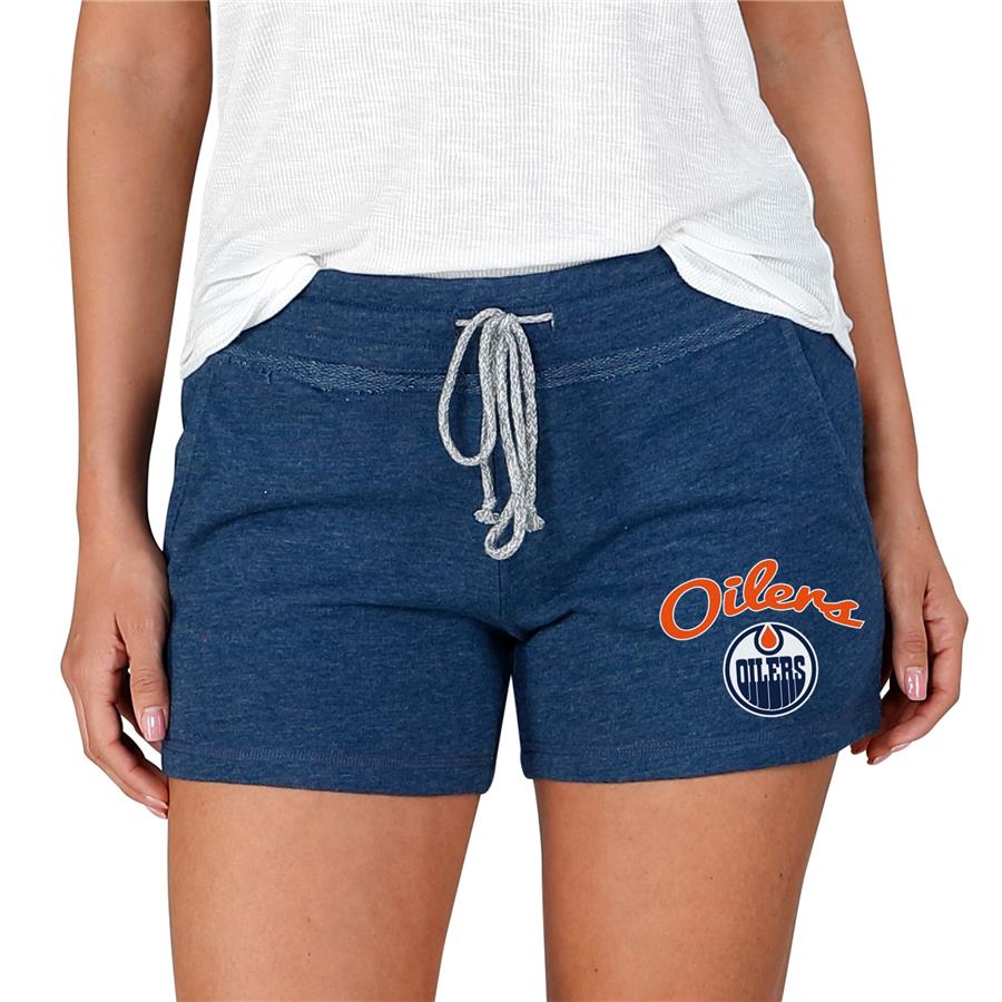 Edmonton Oilers Concepts Sport Women's Mainstream Terry Shorts - Navy