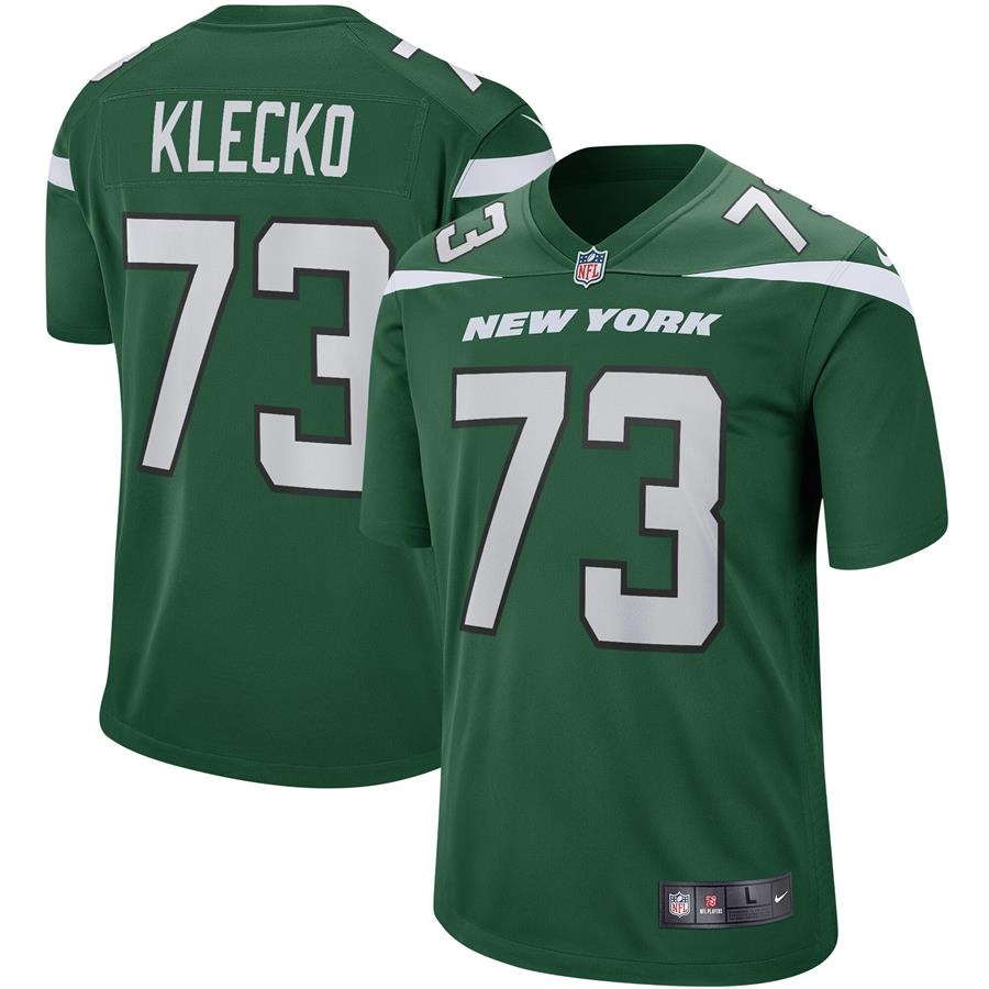 Joe Klecko New York Jets Nike Game Retired Player Jersey - Gotham Green