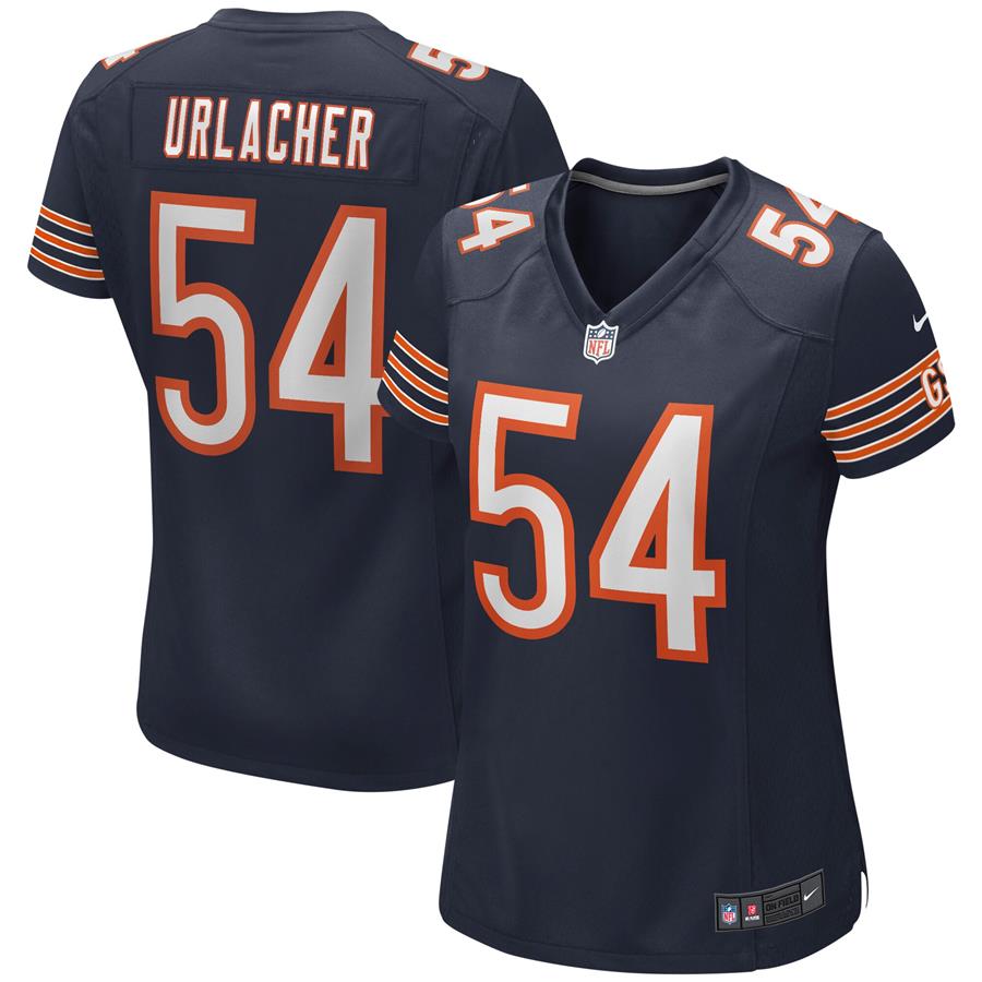 Brian Urlacher Chicago Bears Nike Women's Game Retired Player Jersey - Navy