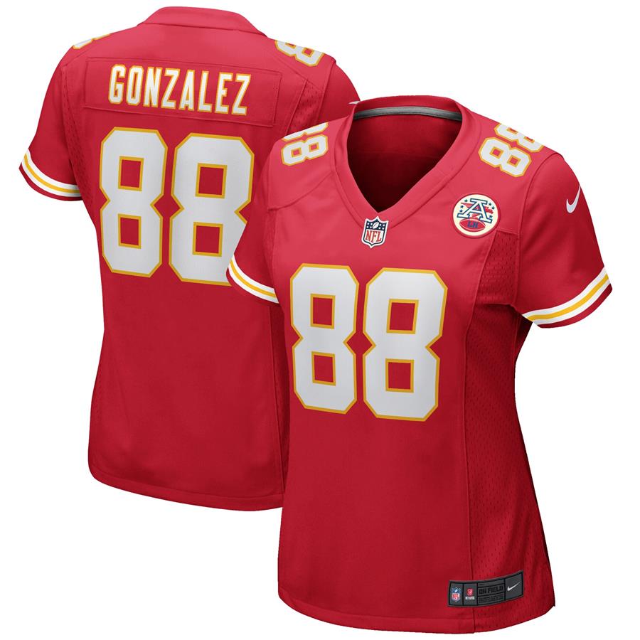 Tony Gonzalez Kansas City Chiefs Nike Women's Game Retired Player Jersey - Red