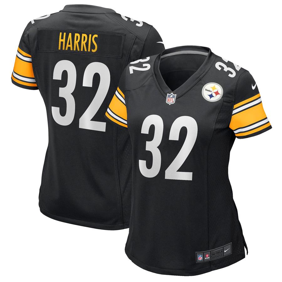 Franco Harris Pittsburgh Steelers Nike Women's Game Retired Player Jersey - Black