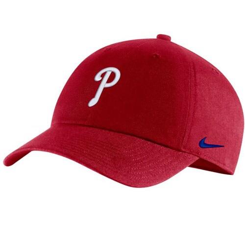 Philadelphia Phillies Nike Heritage 86 Team Performance Adjustable Hat - Red