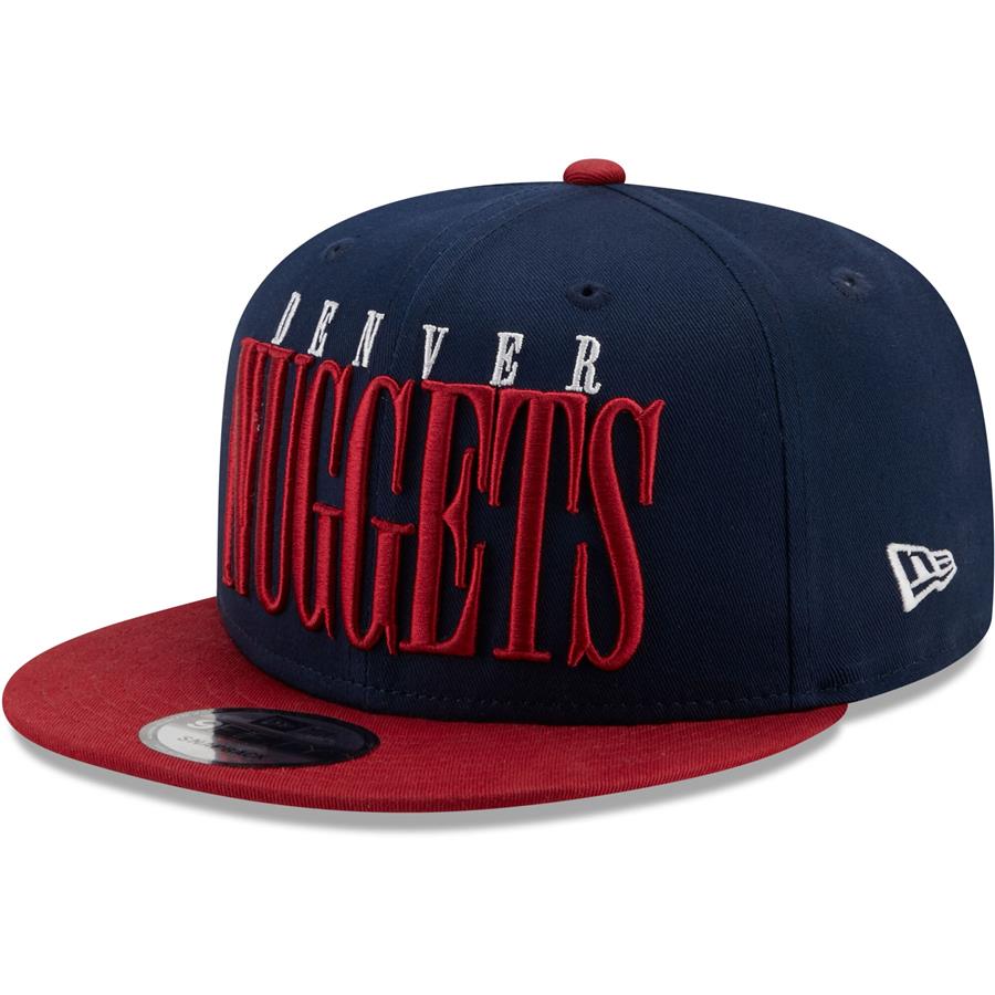 Denver Nuggets New Era Team Title 9FIFTY Snapback Hat - Navy