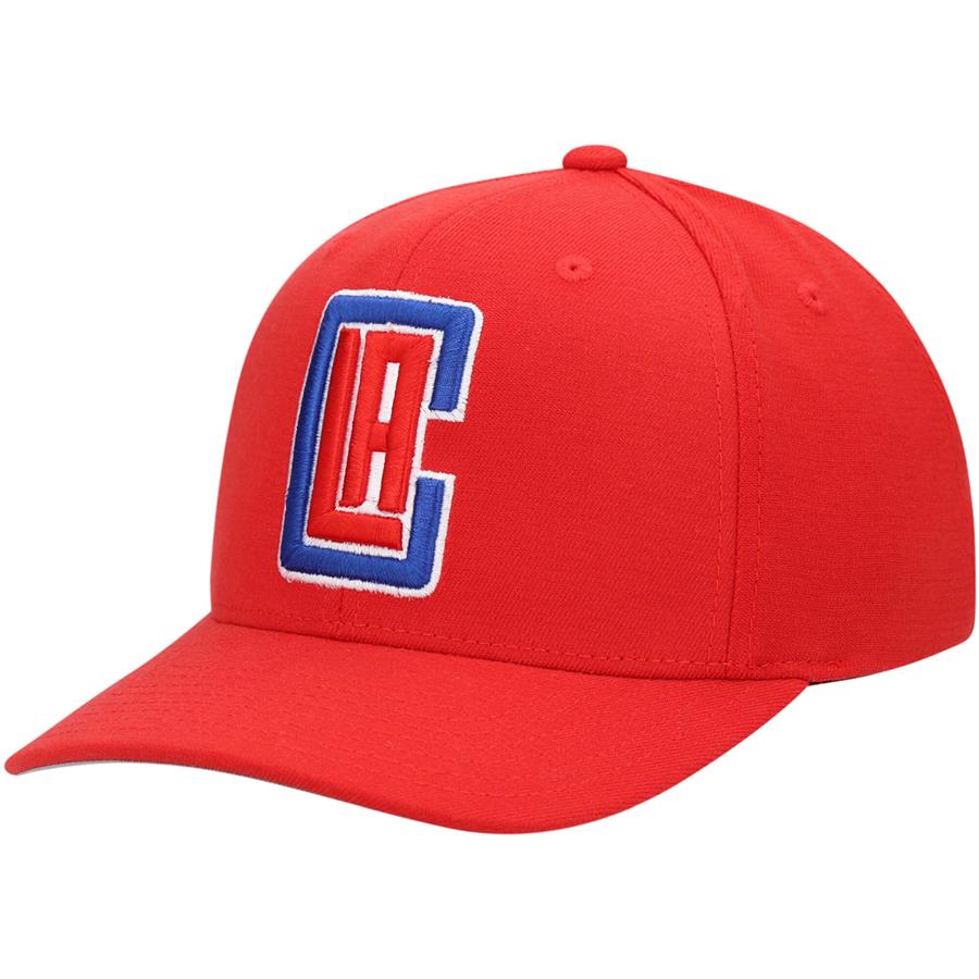 Кепка LA Clippers Mitchell & Ness Ground Stretch Snapback (красный)