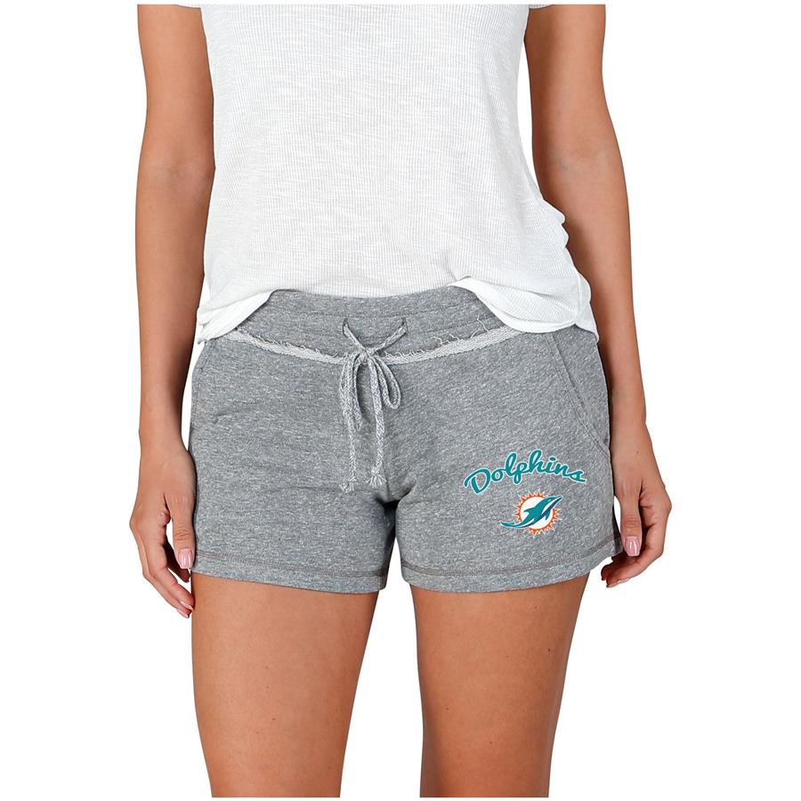 Женские шорты Miami Dolphins Concepts Sport Mainstream Terry (серый)