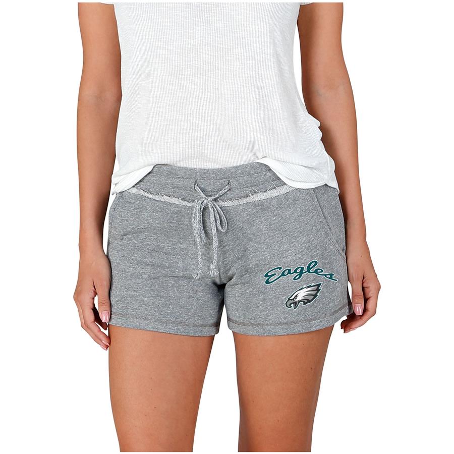 Женские шорты Philadelphia Eagles Concepts Sport Mainstream Terry (серый)