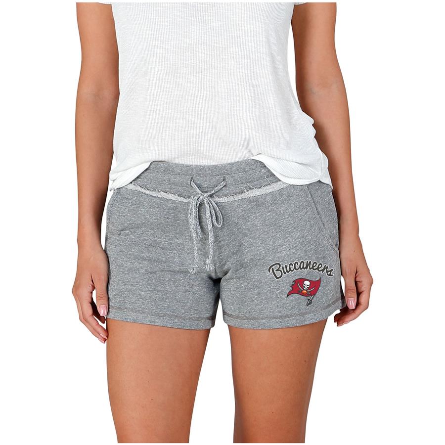 Tampa Bay Buccaneers Concepts Sport Women's Mainstream Terry Shorts - Gray