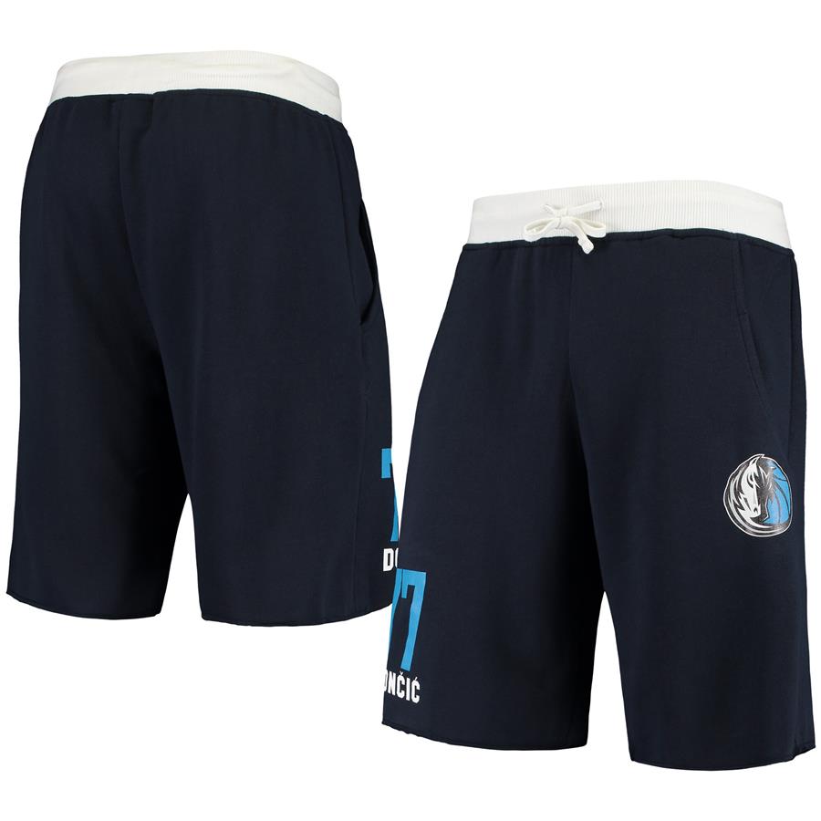 Luka Doncic Dallas Mavericks Name & Number Shorts - Navy