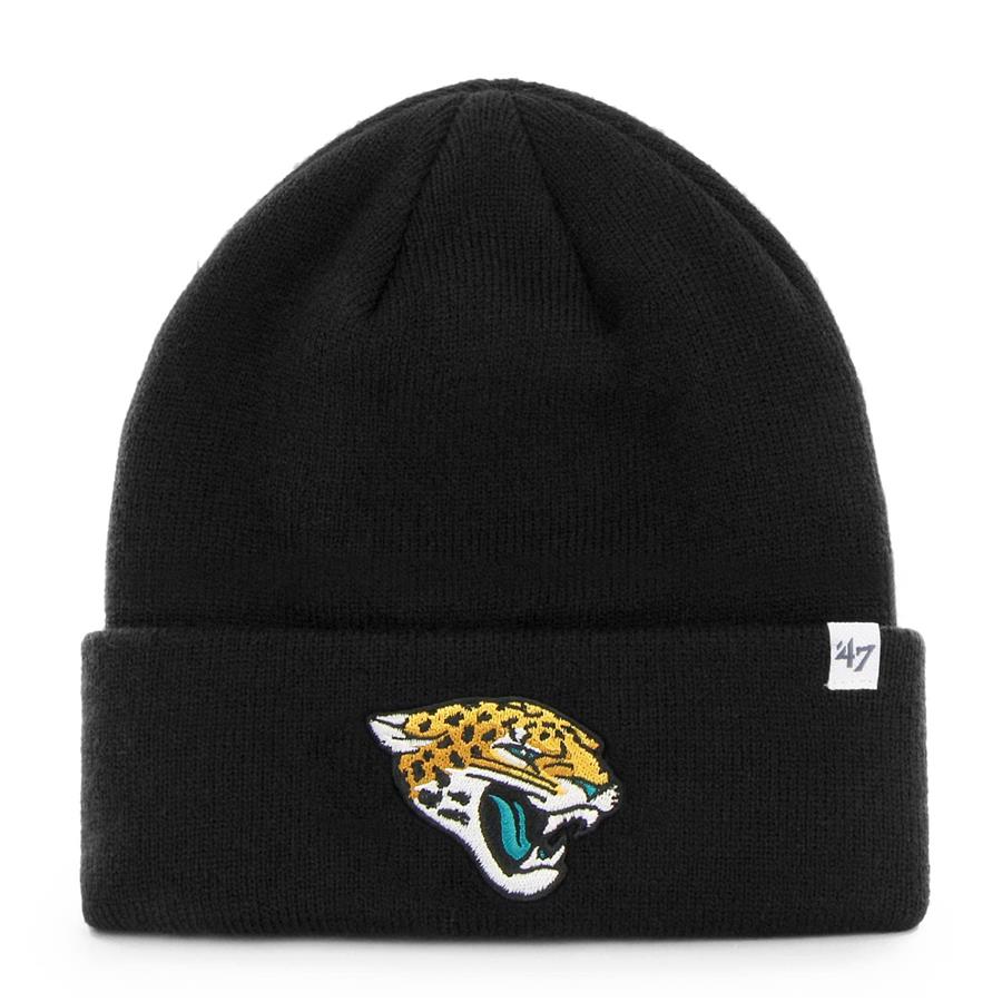 Jacksonville Jaguars '47 Primary Basic Cuffed Knit Hat - Black