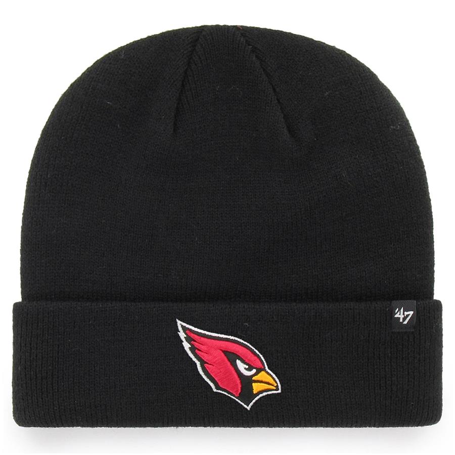 Arizona Cardinals '47 Secondary Basic Cuffed Knit Hat - Black