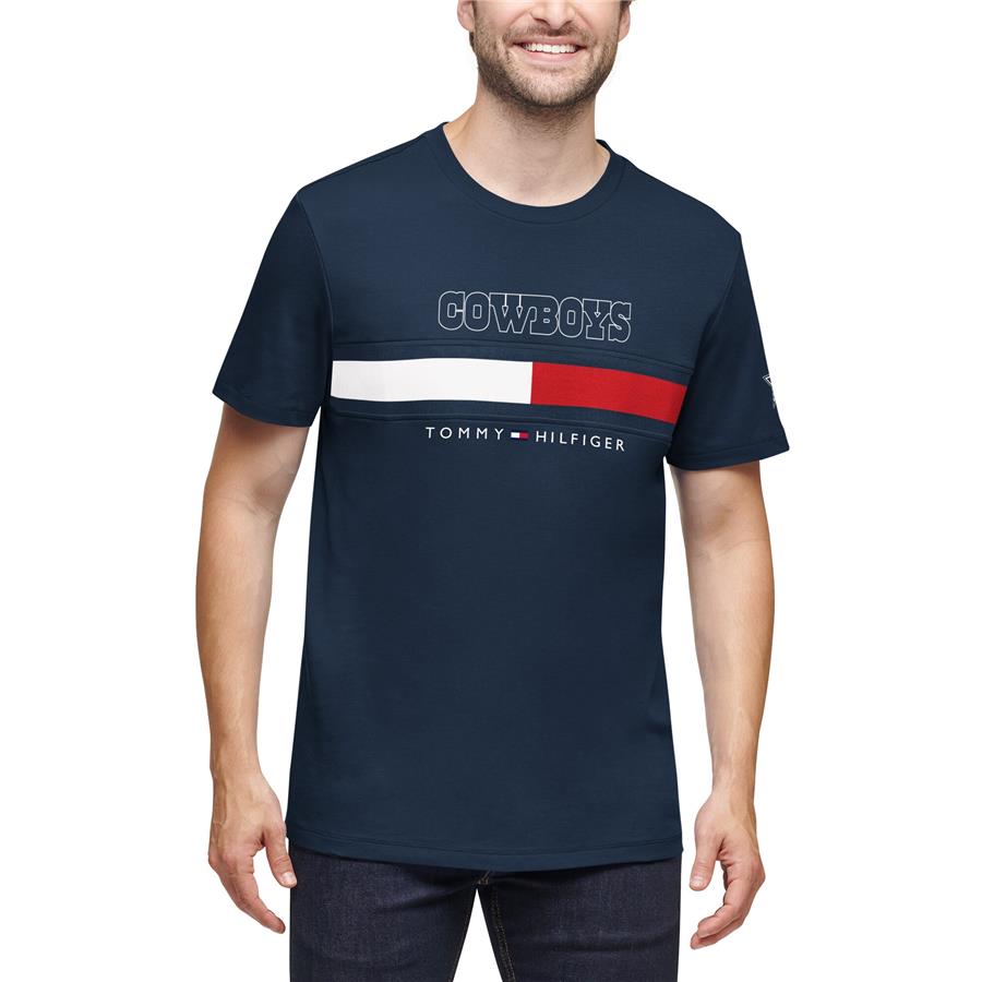 Dallas Cowboys Tommy Hilfiger Insert T-Shirt - Navy