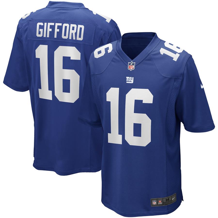 Frank Gifford New York Giants Nike Game Retired Player Jersey - Royal