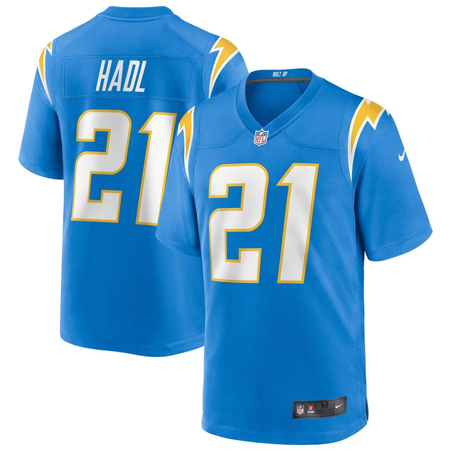 Джерси John Hadl Los Angeles Chargers Nike Game Retired Player (голубой)
