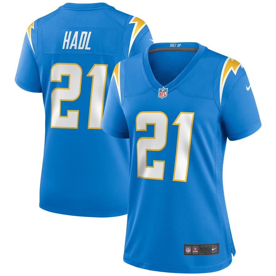 Женское джерси John Hadl Los Angeles Chargers Nike Game Retired Player (голубой)