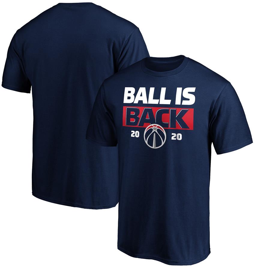 Washington Wizards Fanatics Branded Ball Is Back T-Shirt - Navy