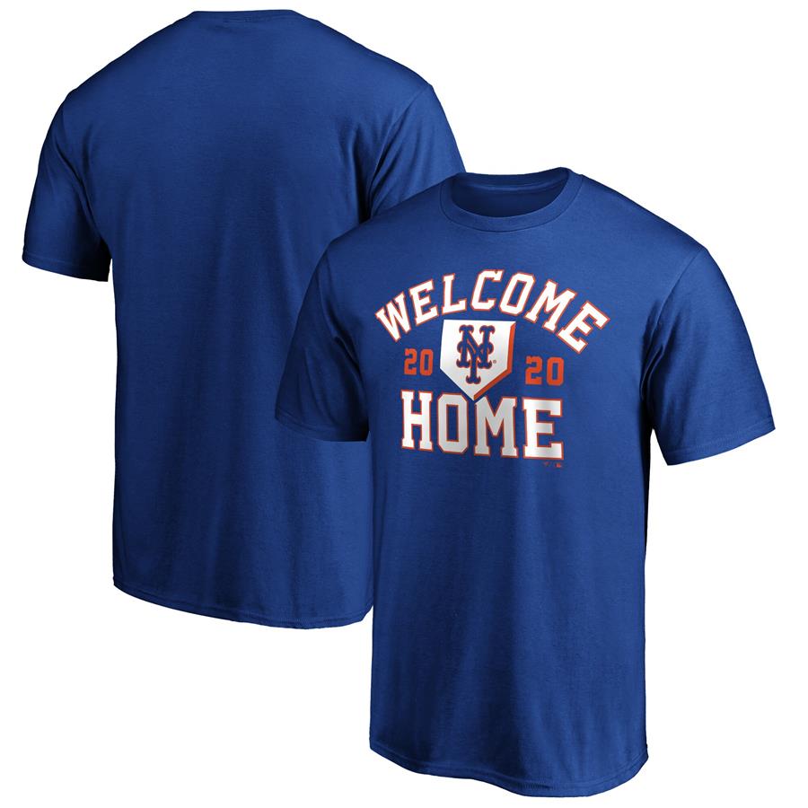 New York Mets Fanatics Branded Welcome Home T-Shirt - Royal