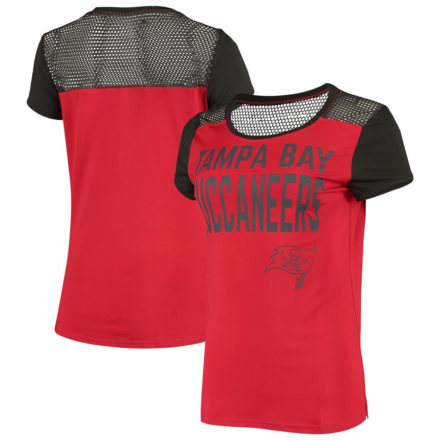 Tampa Bay Buccaneers G-III 4Her by Carl Banks Women's Energize T-Shirt - Red