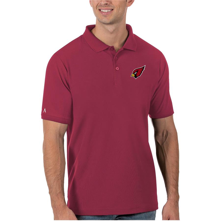 Arizona Cardinals Antigua Legacy Pique Polo - Cardinal