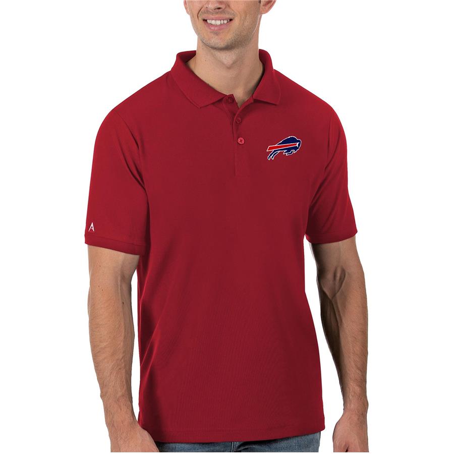 Buffalo Bills Antigua Legacy Pique Polo - Red