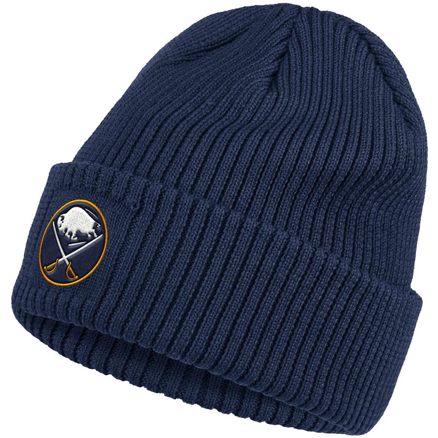 Buffalo Sabres adidas Women's Primary Logo Cuffed Knit Hat - Royal