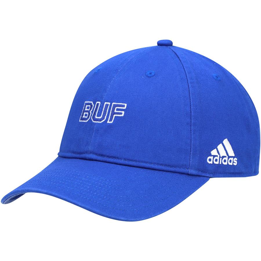 Buffalo Sabres adidas Women's Wordmark Dad Slouch Adjustable Hat - Royal