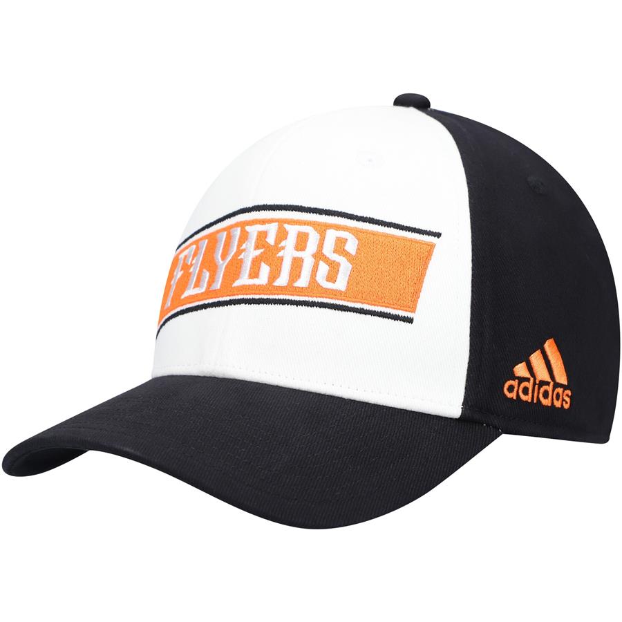 Philadelphia Flyers adidas Local Coach Flex Hat - White