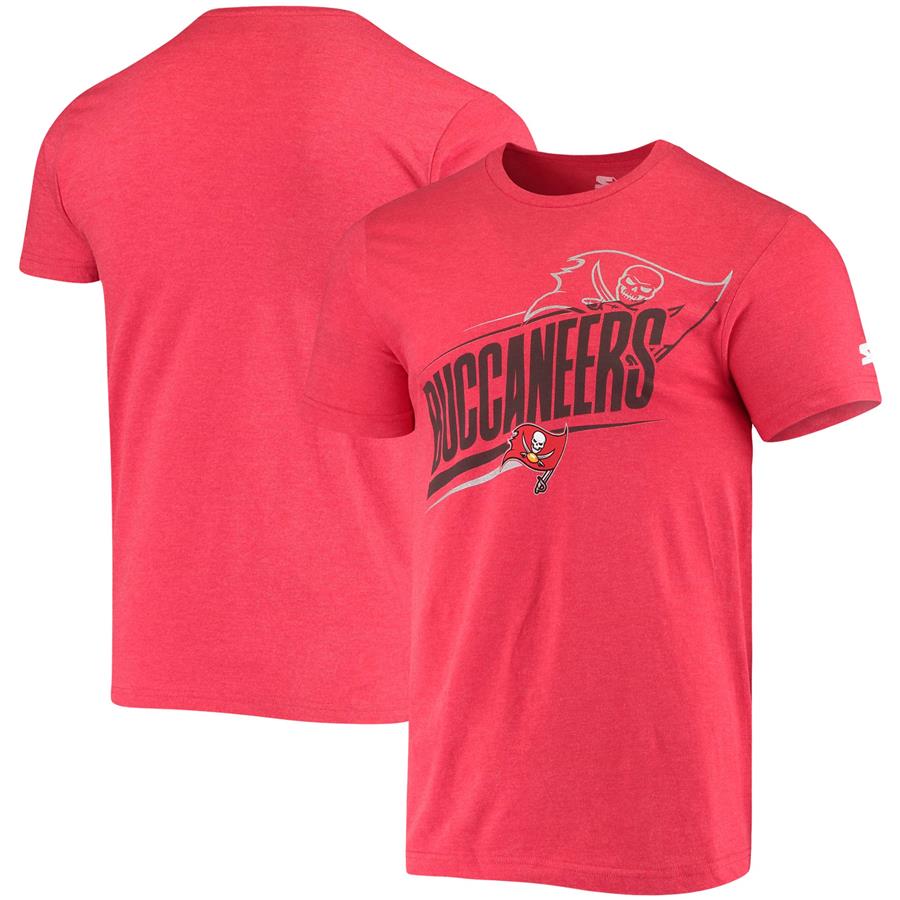 Tampa Bay Buccaneers G-III Sports by Carl Banks Prime Time T-Shirt - Heathered Red
