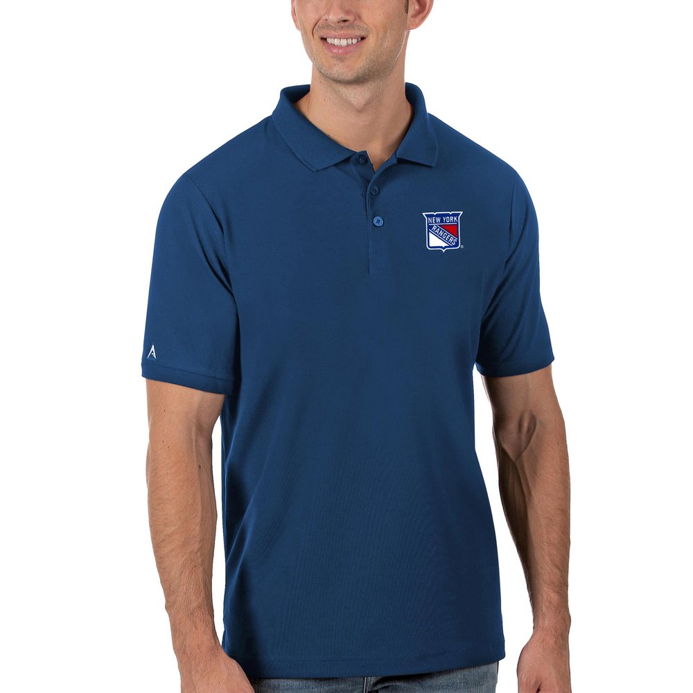 New York Rangers Antigua Legacy Pique Polo - Royal