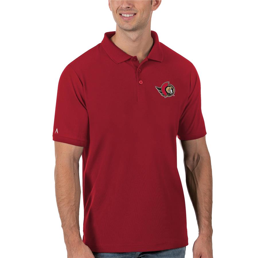 Ottawa Senators Antigua Legacy Pique Polo - Red