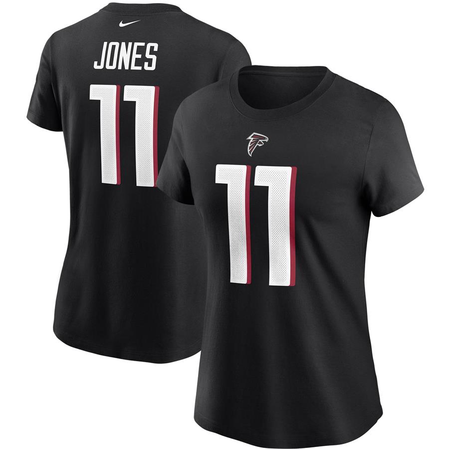 Julio Jones Atlanta Falcons Nike Women's Name & Number T-Shirt - Black