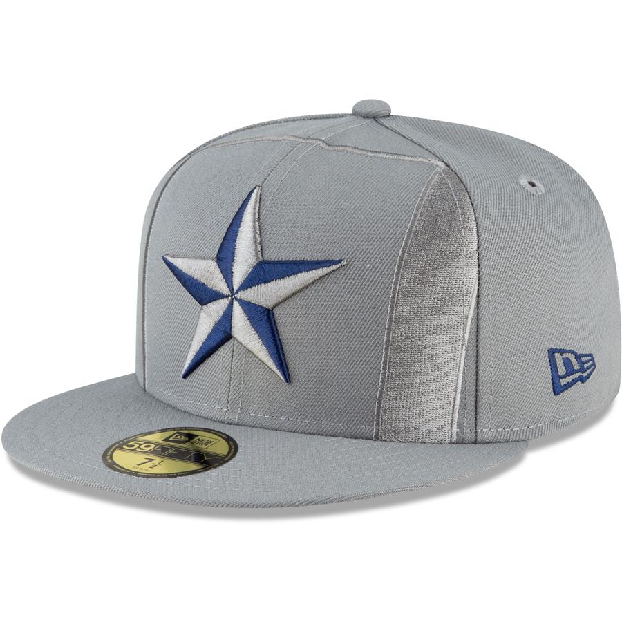 Texas Rangers New Era Alternate Logo Elements 59FIFTY Fitted Hat - Gray