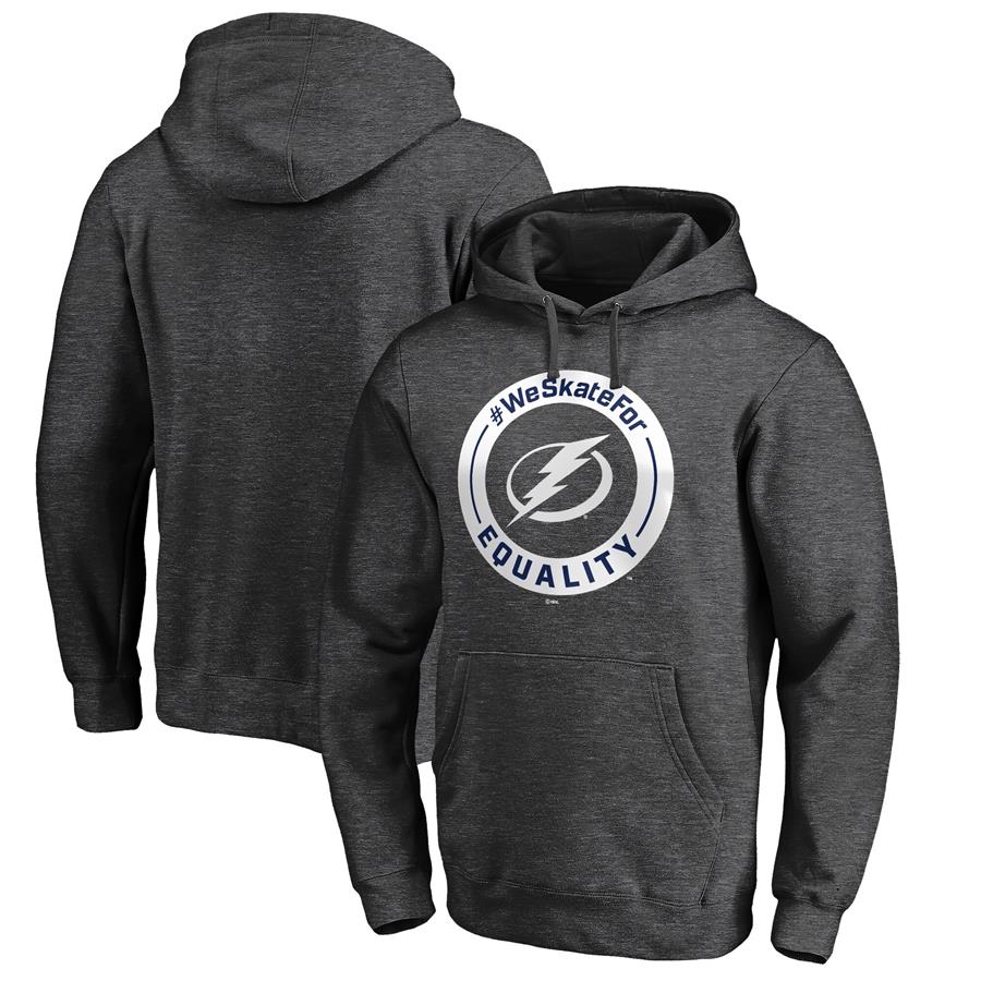 Худи Tampa Bay Lightning Fanatics Branded #WeSkateFor (серый меланж)