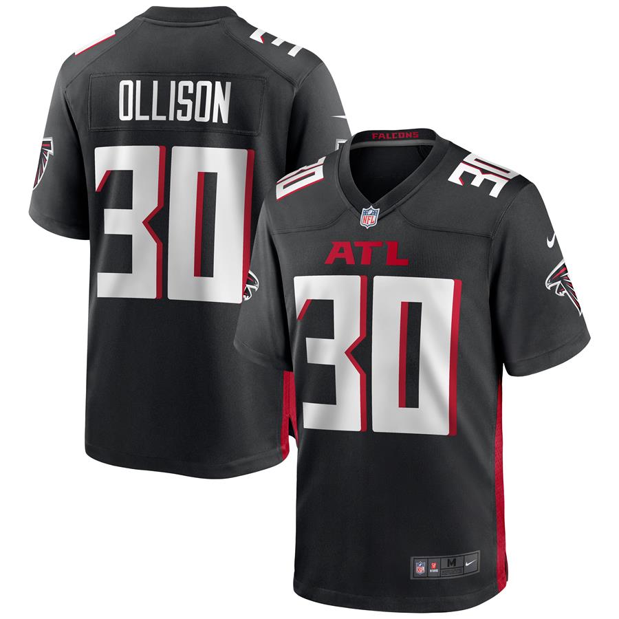 Qadree Ollison Atlanta Falcons Nike Game Jersey - Black
