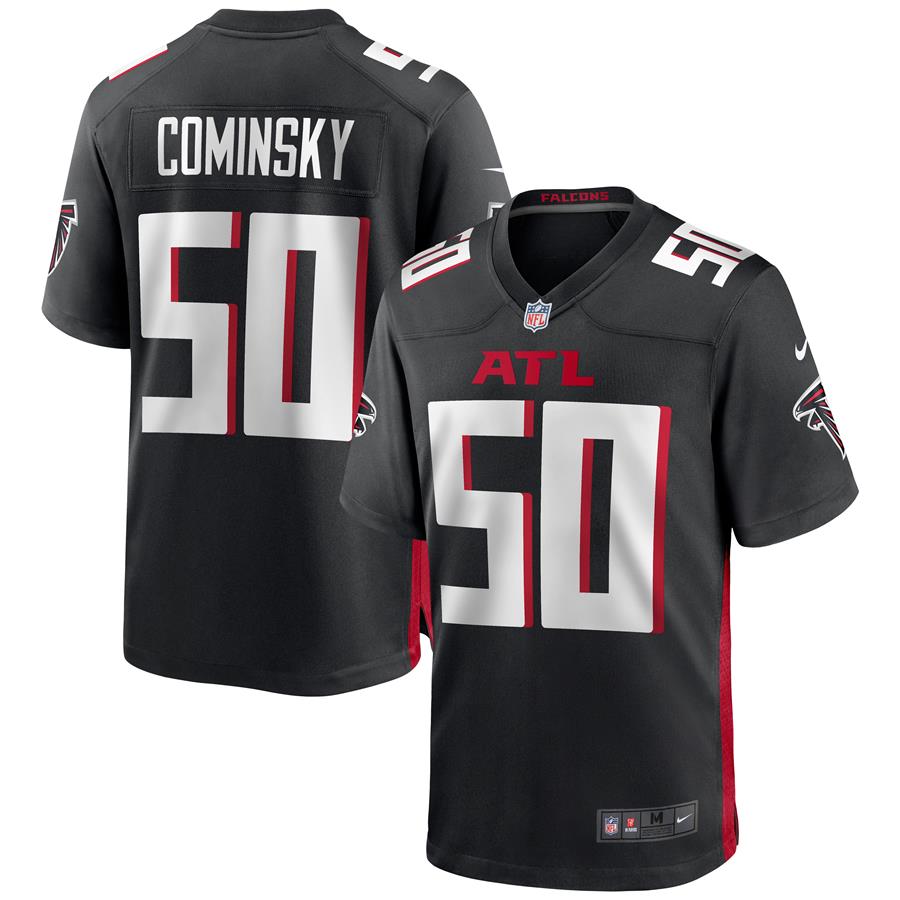John Cominsky Atlanta Falcons Nike Game Jersey - Black