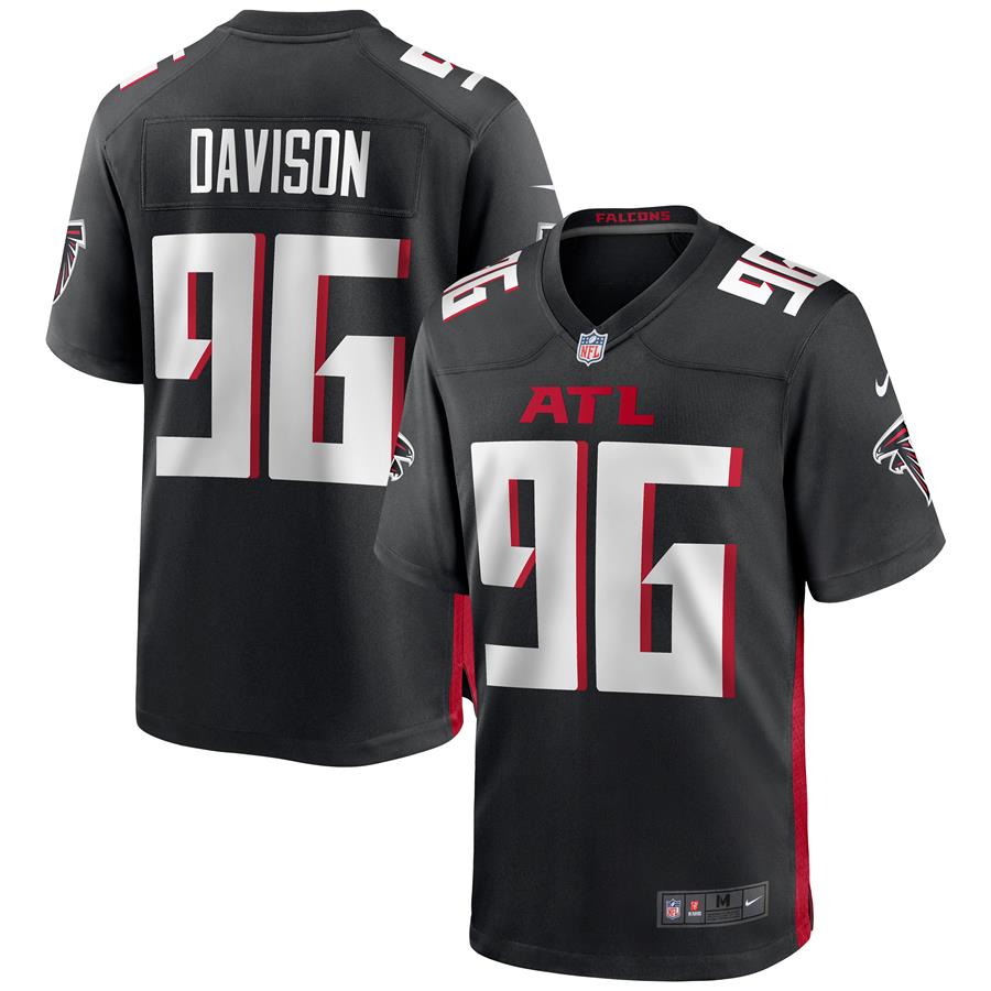 Tyeler Davison Atlanta Falcons Nike Game Jersey - Black