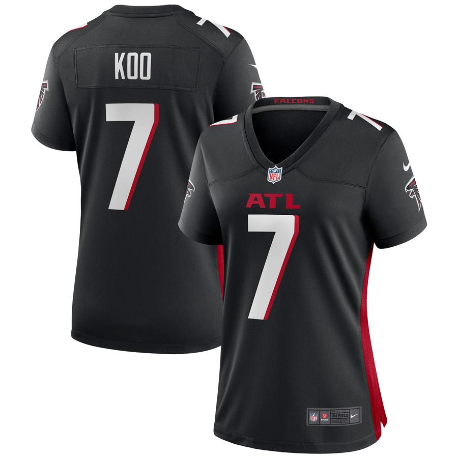 Younghoe Koo Atlanta Falcons Nike Women's Game Jersey - Black