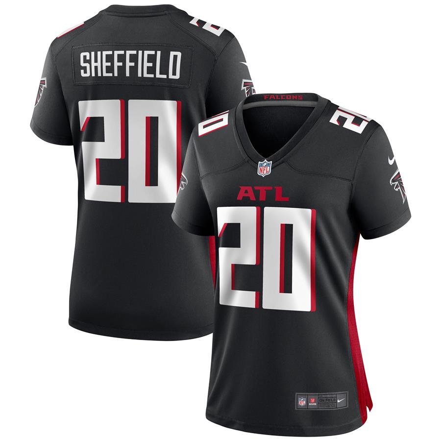 Kendall Sheffield Atlanta Falcons Nike Women's Game Jersey - Black