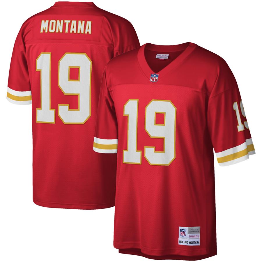 Joe Montana Kansas City Chiefs Mitchell & Ness 1994 Legacy Replica Jersey - Red